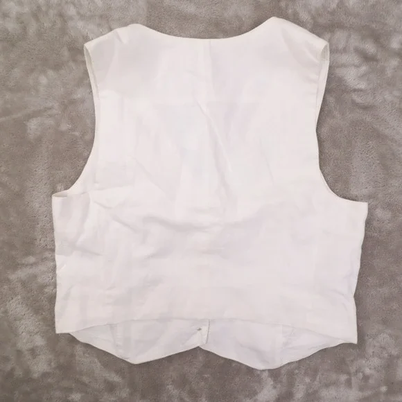 GAP White Women's Vest - Picture 4 of 9